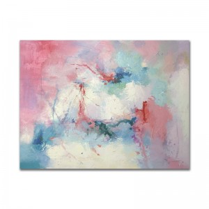 Moderní ručně malované akrylové kreativní zarámovanénástěnné malby umění abstraktní malbana plátně